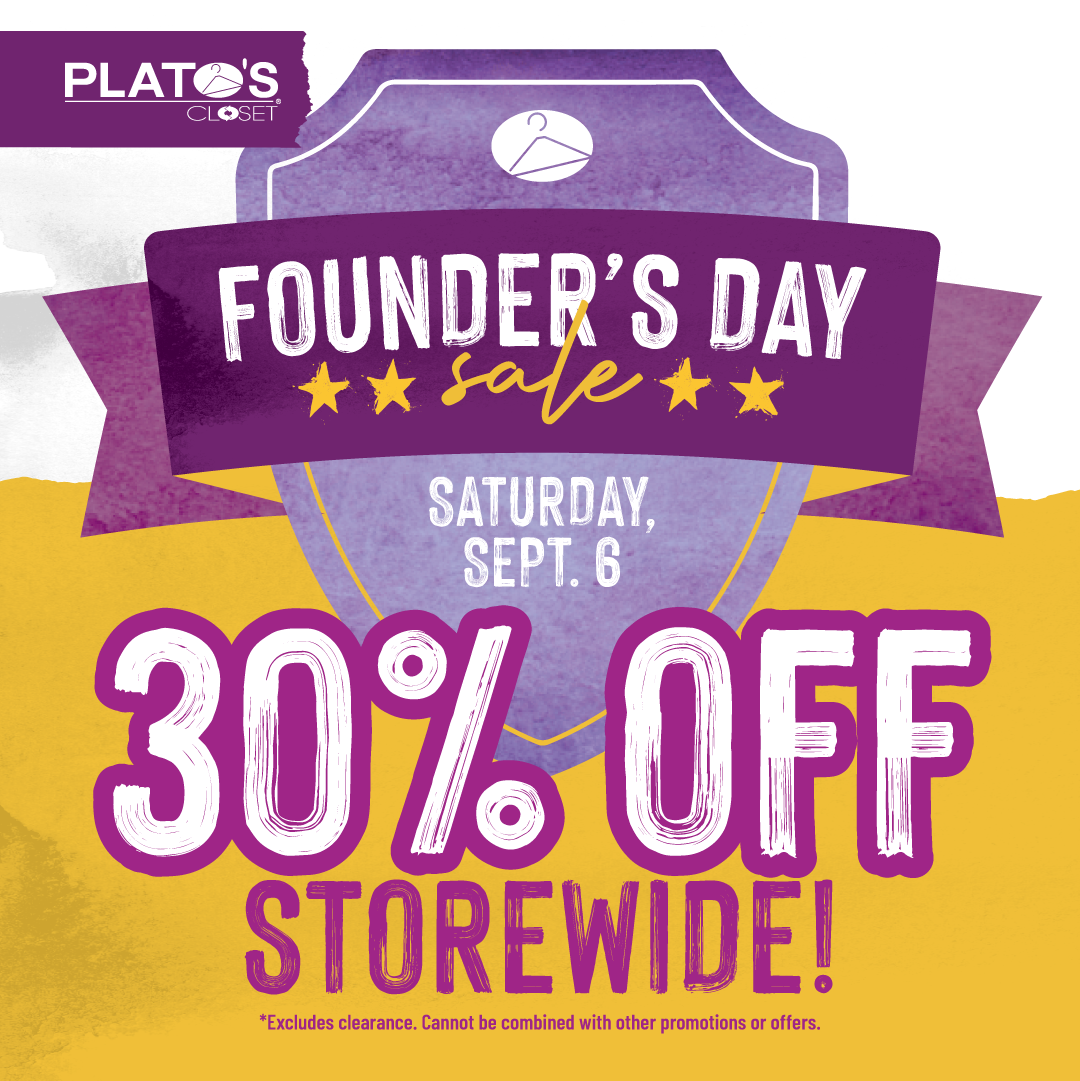 Founder’s Day Sale